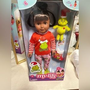 NIB My Life “Grinch” doll